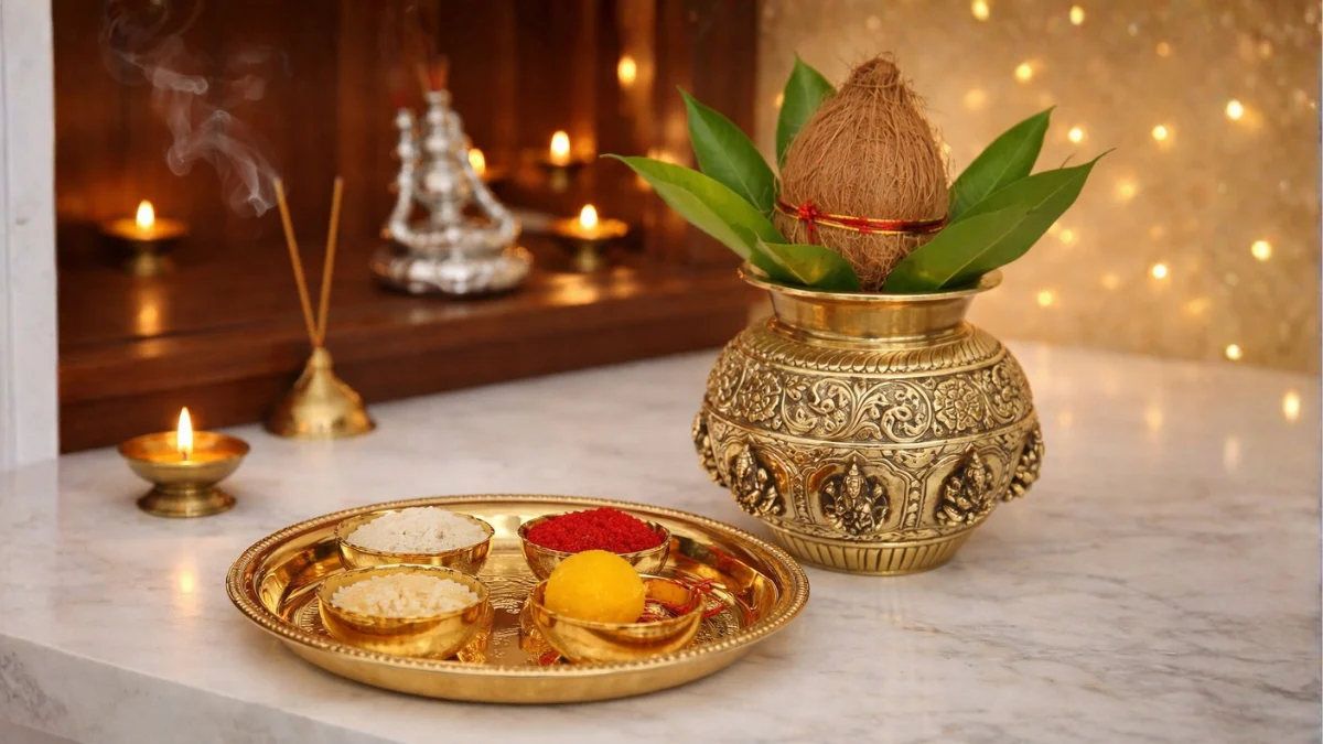 shivratri mandir pooja items image