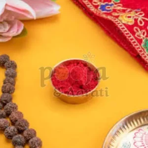 traditional tilak ritual pooja roli