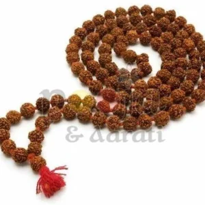spiritual prayer natural rudraksha beads