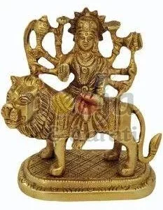 temple worship brass golden idol murti